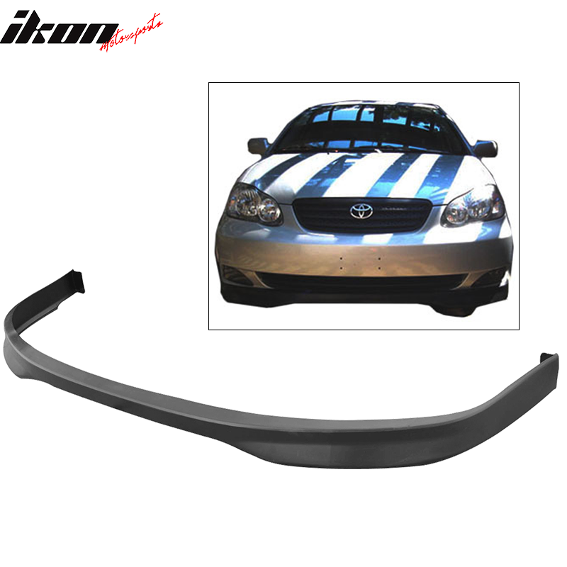 Fits 05-06 Toyota Corolla Type R T-R Style Front Bumper Lip PP