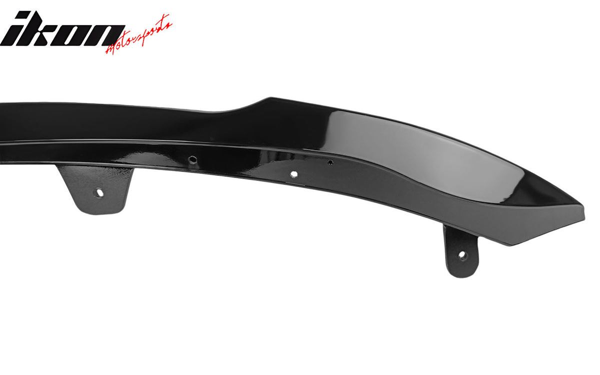 Fits 19-21 Toyota Corolla 5DR Front Bumper Lip Gloss Black ABS Spoiler Splitter