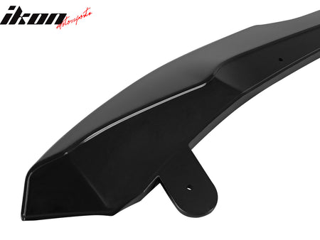 For 22-23 Toyota Corolla Auris Front Bumper Lip ABS Spoiler Gloss Black Splitter