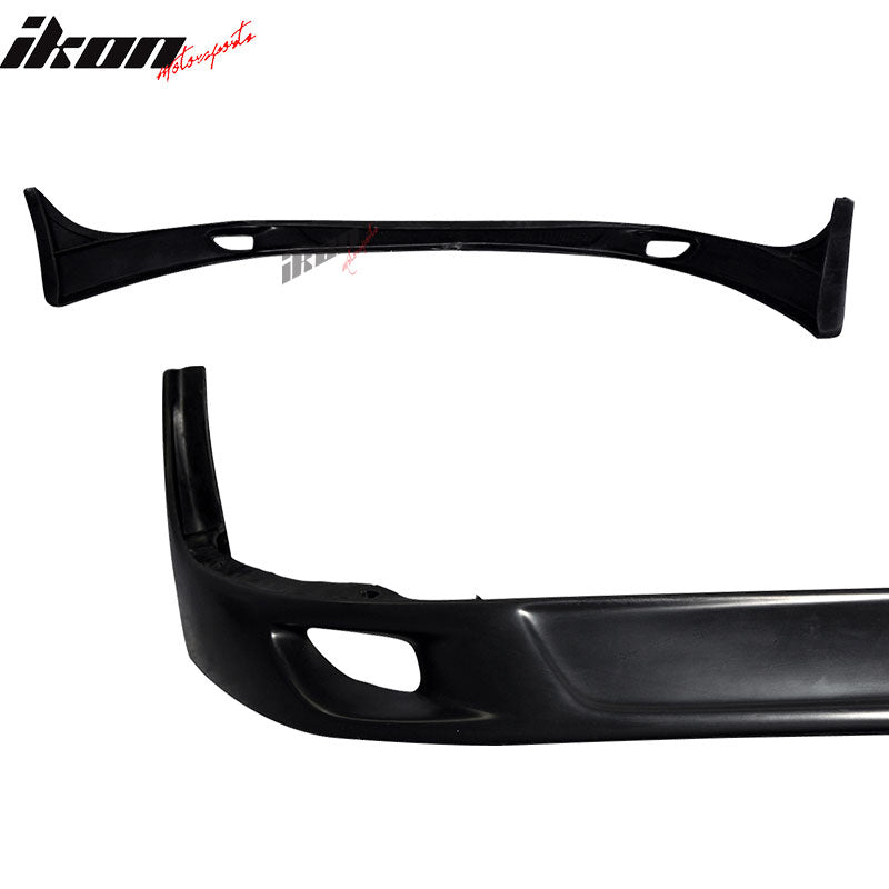 Fits 93-98 Toyota Supra JDM Style Front Bumper Lip Spoiler Splitter Unpainted PU