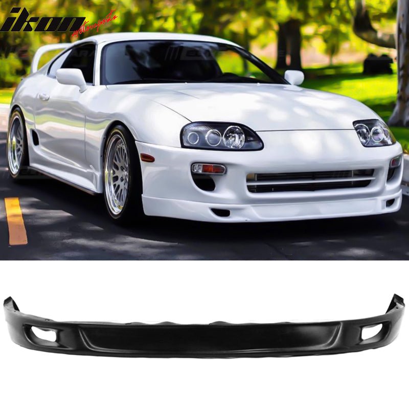 1993-1998 Toyota Supra V2 Style Unpainted Front Bumper Lip Splitter PU