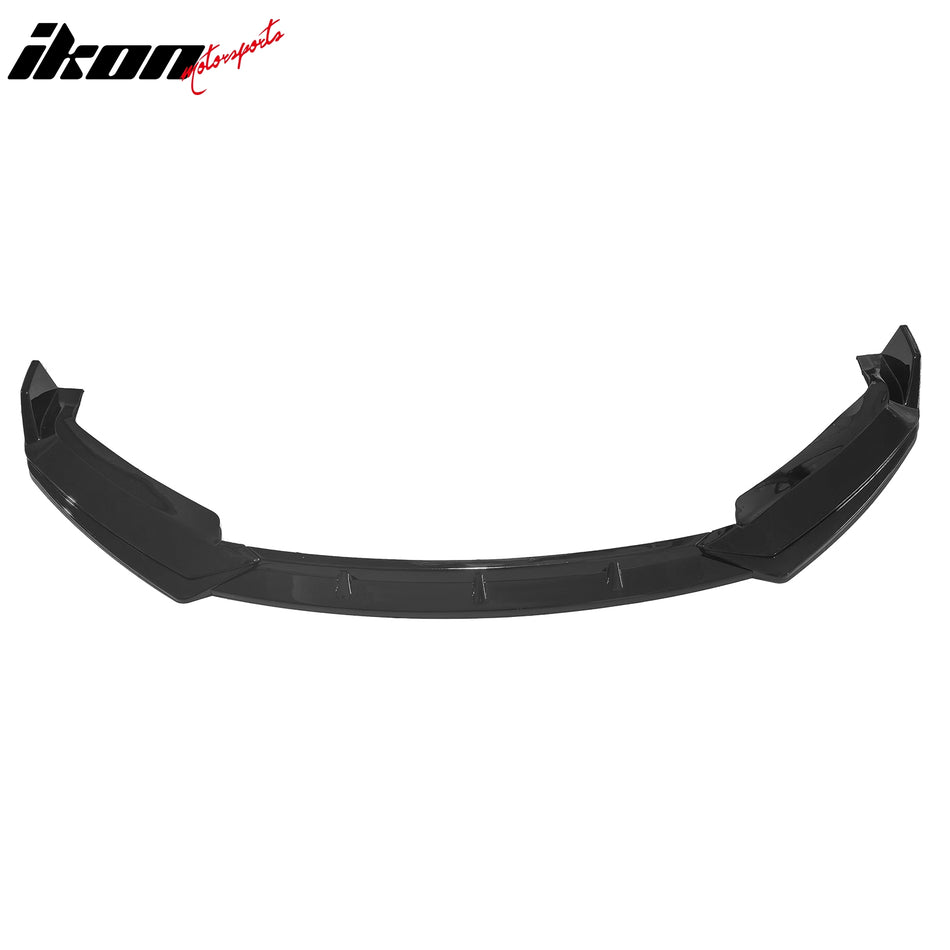 2016-2021 Tesla Model S Gloss Black Front Bumper Lip Chin Spoiler PP