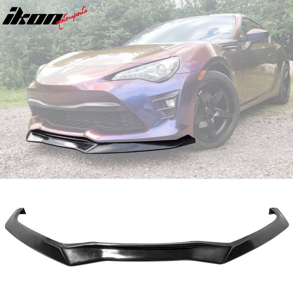 2017-2020 Toyota 86 GTS Style PU Front Bumper Bottom Spoiler Unpainted