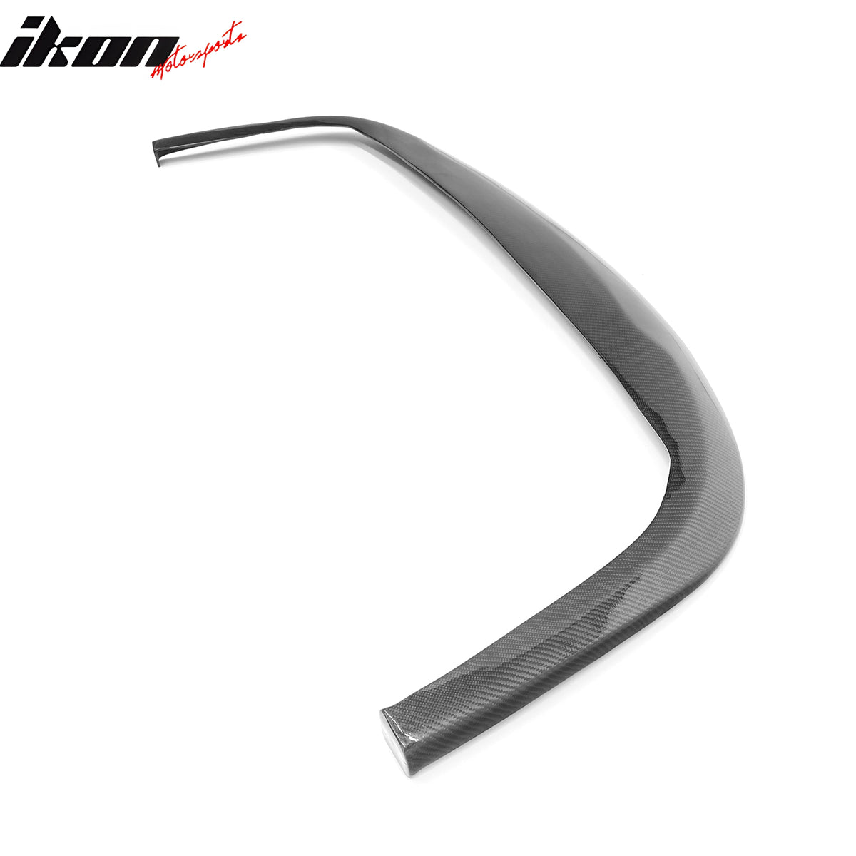 Universal Fitment CS STI  Style Carbon Fiber Black Front Bumper Lip Chin Spoiler