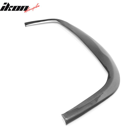 Universal Fitment CS STI  Style Carbon Fiber Black Front Bumper Lip Chin Spoiler