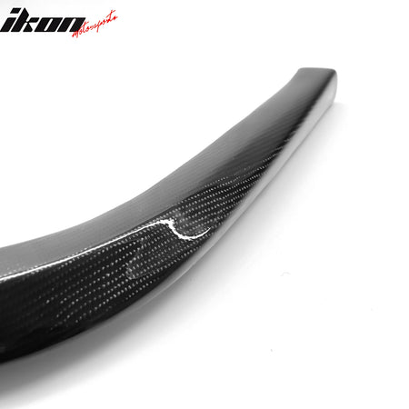 Universal Fitment CS STI  Style Carbon Fiber Black Front Bumper Lip Chin Spoiler