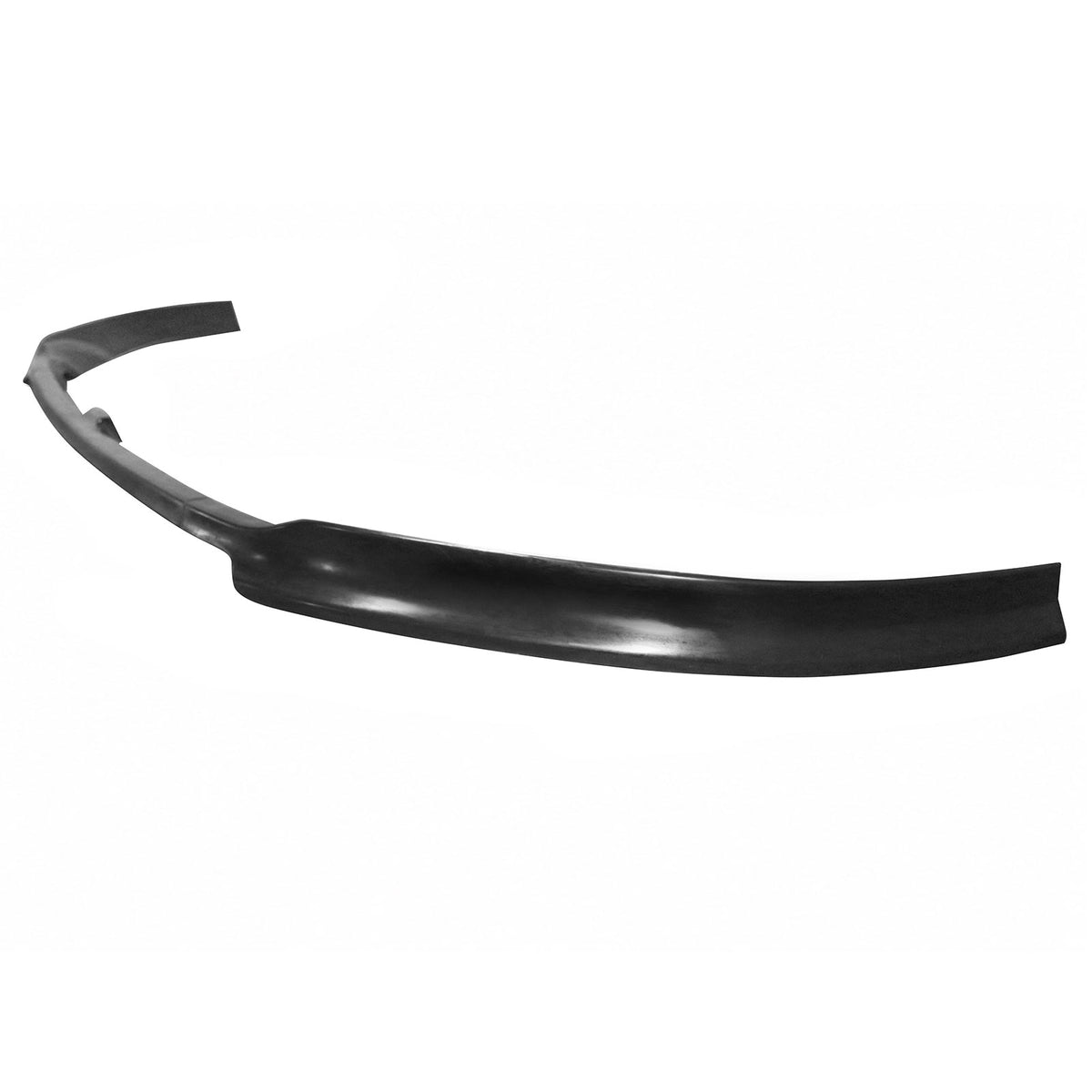 IKON MOTORSPORTS Front Bumper Lip, Compatible with 2010-2014 Volkswagen GTI MK6, EC Style Unpainted Black PU Polyurethane Add-on Air Dam Chin Spoiler Protector Splitter 3PCS