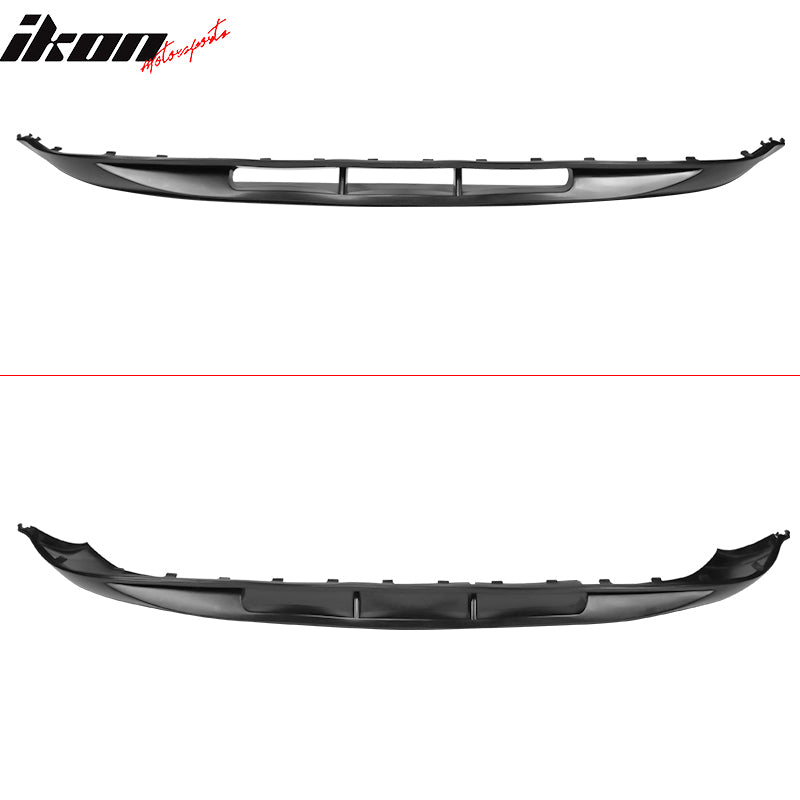 Front Bumper Lip Compatible With 1999-2005 Volkswagen VW Jetta, 20AE Style Black PU Splitter Spoiler Chin Diffuser by IKON MOTORSPORTS, 2000 2001 2002 2003 2004