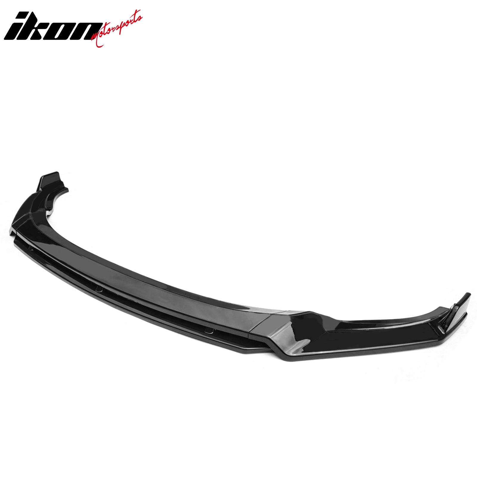 For 22-24 VW Tiguan SE SEL R-Line IKON Front Bumper Lip Chin Spoiler Gloss Black