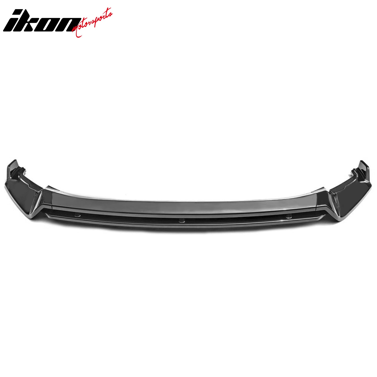 Fits 22-24 VW Tiguan S SE Base IKON Front Bumper Lip Chin Spoiler Gloss Black