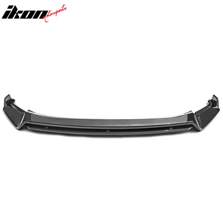 Fits 22-24 VW Tiguan S SE Base IKON Front Bumper Lip Chin Spoiler Gloss Black