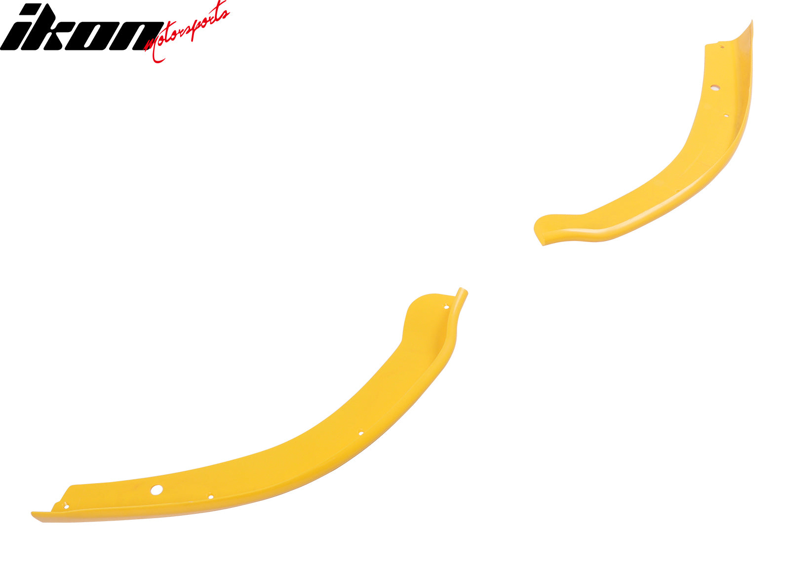 For 15-23 Chrysler 300 OE Style Front Bumper Corner Winglet Splitters Yellow ABS