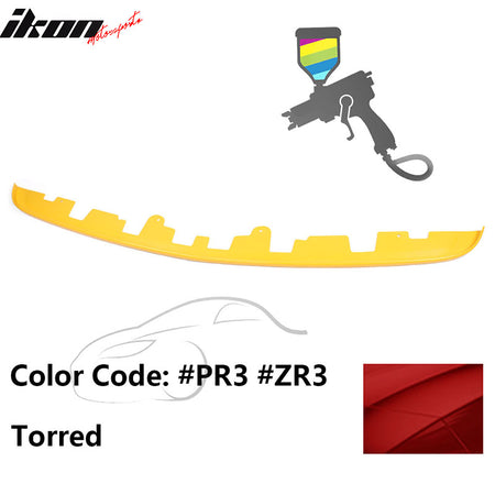 Yellow Front Bumper Lip Splitter Guard – Fits Dodge Challenger SRT Hellcat 2015-2020