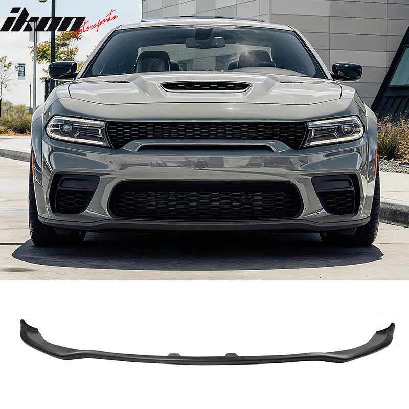 Fit 2020-2023 Dodge Charger Scat Pack 392 SRT Widebody Front Lip Protector