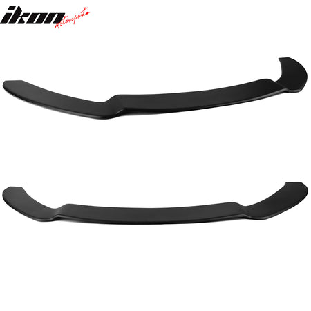 Fits 13-14 Ford Focus ST Matte Black Front Bumper Lip Spoiler PP + 2PC Strut Rod