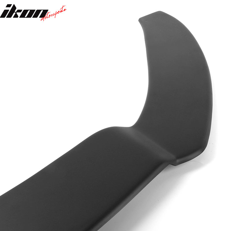 Fits 13-14 Ford Focus Front Splitter Lip Replacement Matte Black PP & NEO Rods
