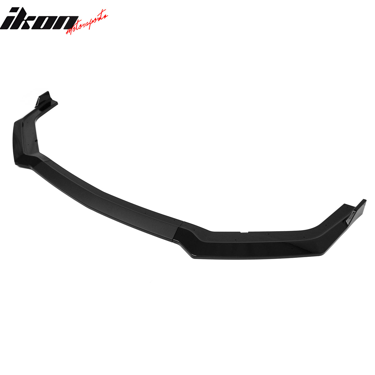 Fits 18-23 Ford Mustang EcoBoost/GT Front Bumper Lip Spoiler PP Gloss Black 3PCS