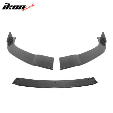 For 09-15 Nissan Maxima Front Bumper Lip Spoiler Splitter Unpainted PU 3PC