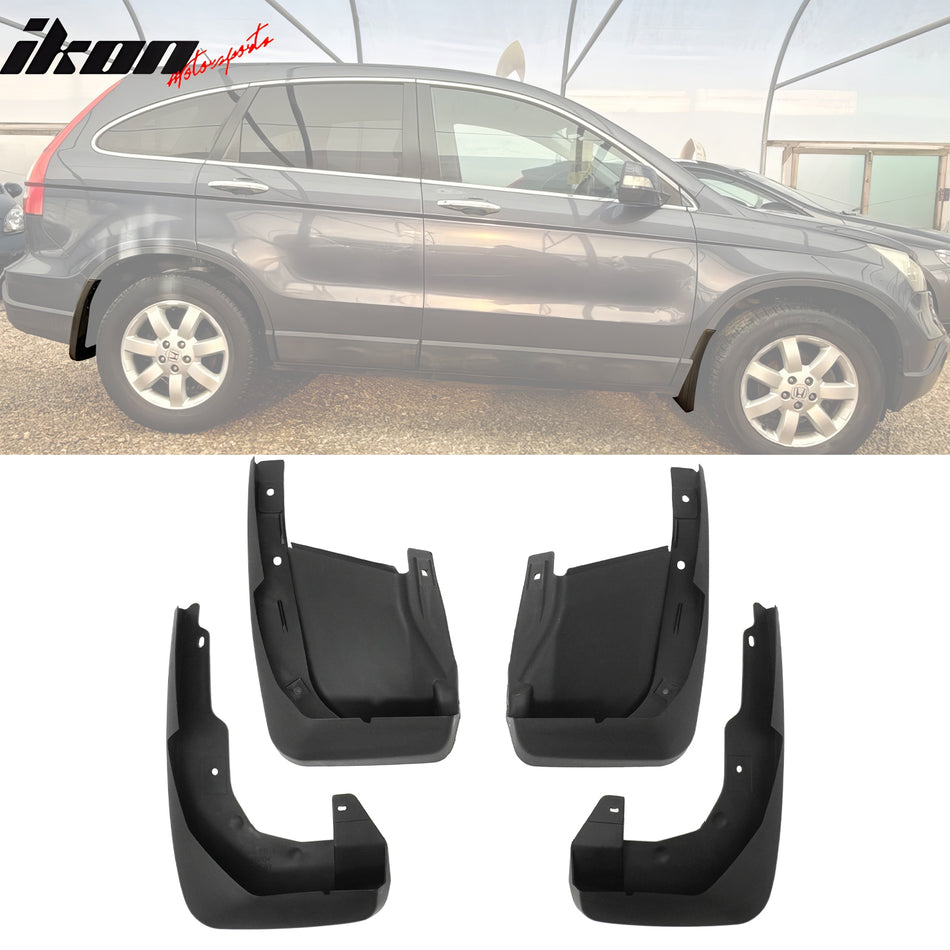 2007-2011 Honda CR-V Front & Rear Fender Mud Flaps Splash Guards PP