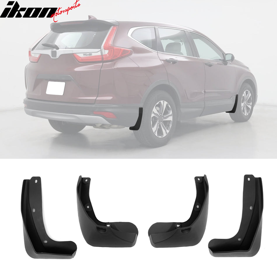2017-2022 Honda CR-V Front & Rear Fender Mud Flaps Splash Guards PP