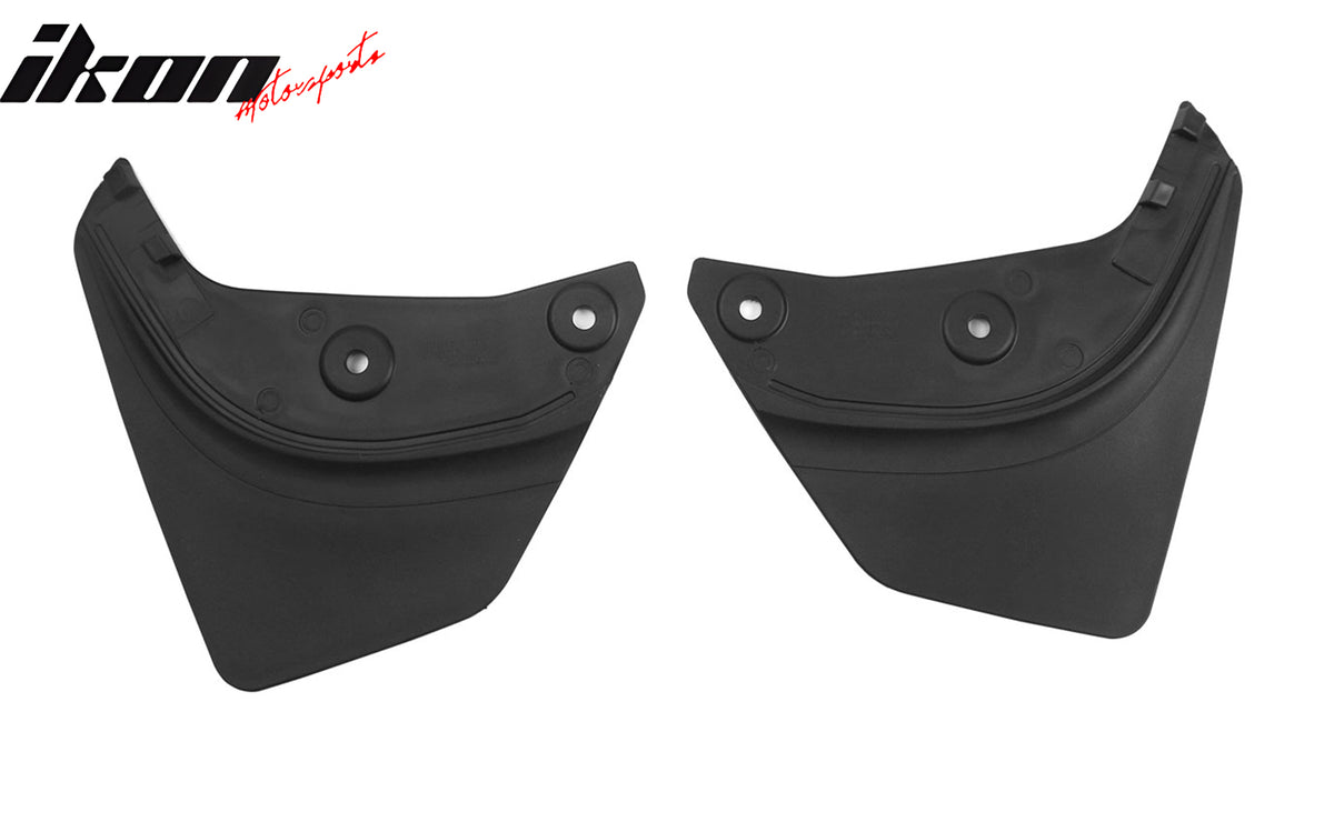 Fits 20-24 Tesla Model Y OE Style Mud Guards Splash Flaps Fender Black TPE 4PCS