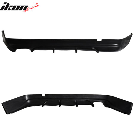 Fits 05-12 BMW E90 3-Series Sedan AC-S Style Rear Bumper Lip Spoiler Unpainted