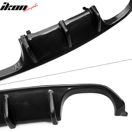 Fits 15-20 BMW F80 M3 F82 F83 M4 Carbon Fiber Rear Bumper Diffuser MP Style