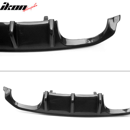 Fits 15-20 BMW F80 M3 F82 F83 M4 Carbon Fiber Rear Bumper Diffuser MP Style