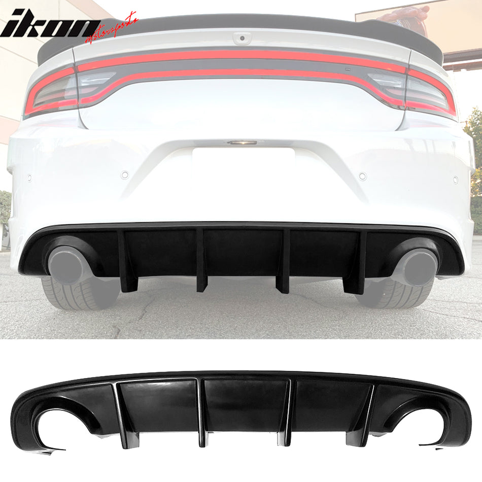 2015-2020 Dodge Charger SRT & Scat Pack MDP Style Rear Diffuser PU