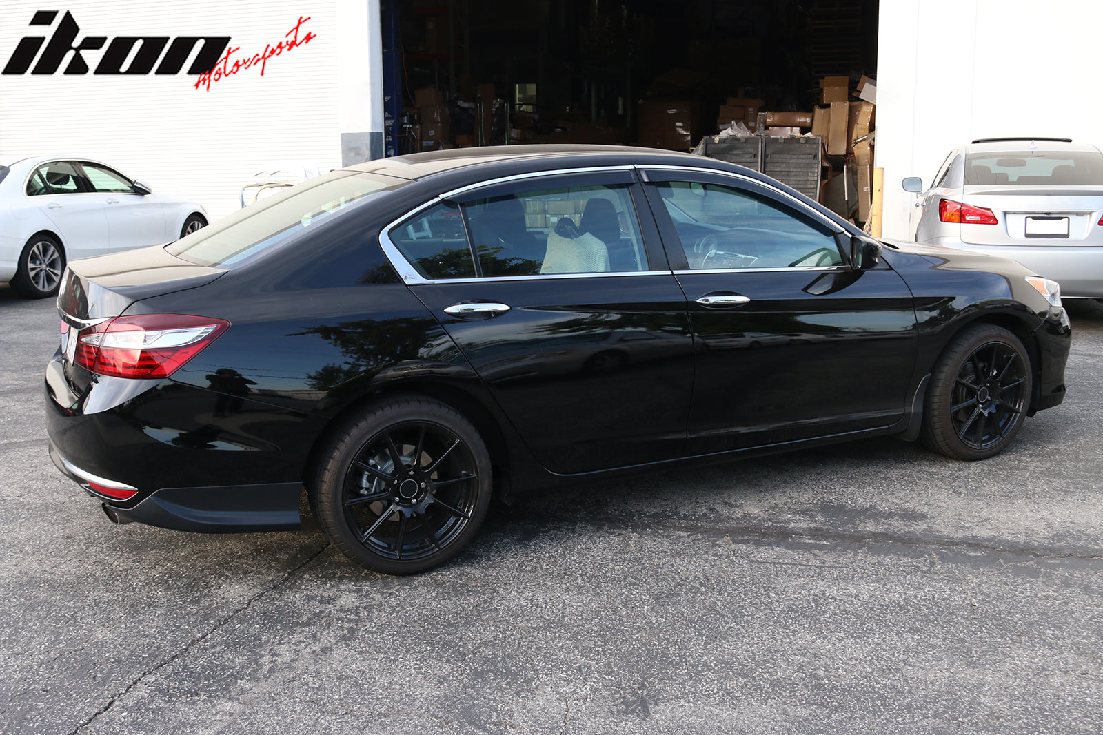 2016-2017 Honda Accord Sedan HFP Style PP Rear Lip Underbody Spoilers