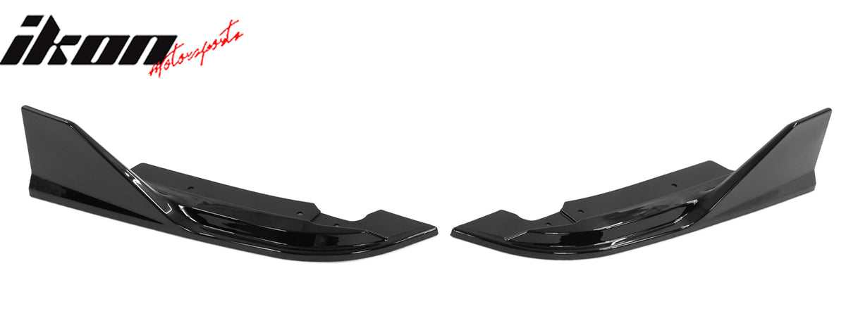 Fits 22-26 Honda Civic 11th FE-C Style Rear Bumper Lip Corner Aprons