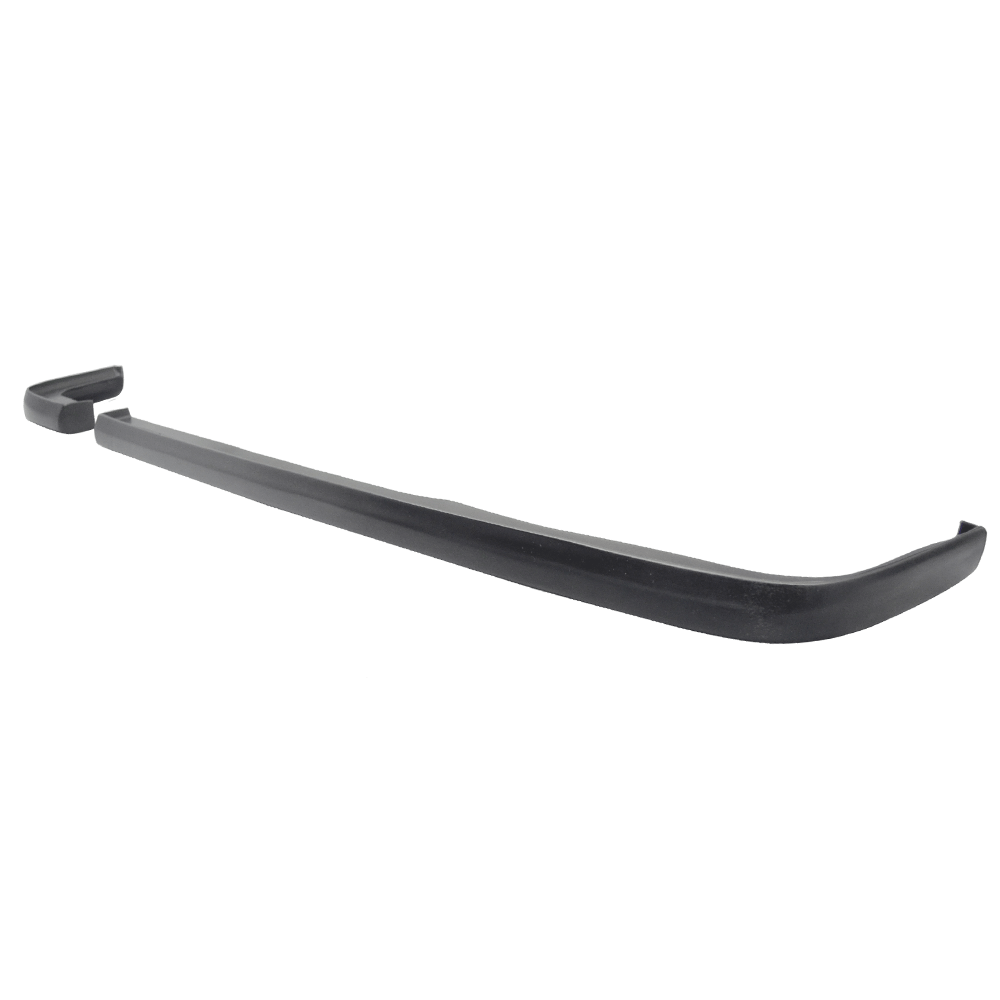 Rear Bumper Lip Compatible With 1988-1991 Honda Civic, Black PU Rear Lip Finisher Under Chin Spoiler Underspoiler Splitter Valance Underbody Bumper Fascia Add On by IKON MOTORSPORTS, 1989 1990