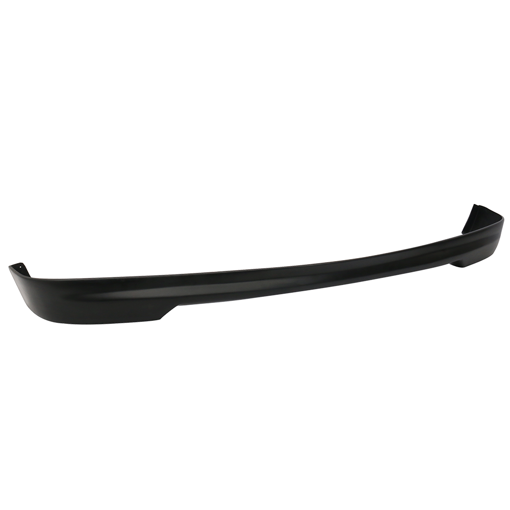 Rear Bumper Lip Compatible With 1996-2000 Honda Civic Hatchback, T-R Style PU - Polyurethane Unpainted Black Rear Lip Spoiler Splitter Body Kit by IKON MOTORSPORTS, 1997 1998 1999