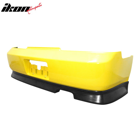 For 97-01 Honda Prelude WW Style Rear Bumper Lip Spoiler Lower Splitter Guard PU