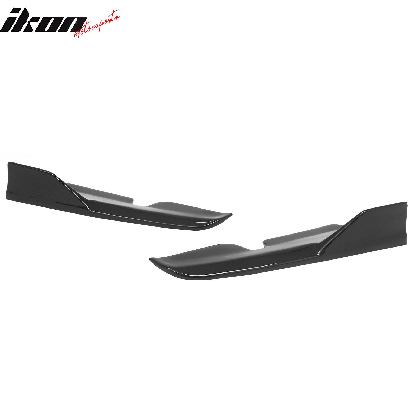 For 24-26 Hyundai Elantra N Line Gloss Black IKON Rear Bumper Side Corner Aprons