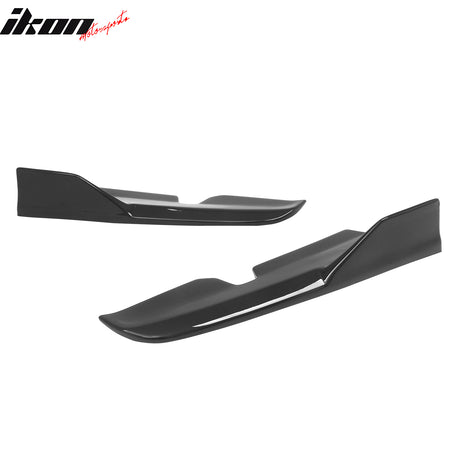For 24-26 Hyundai Elantra N Line Gloss Black IKON Rear Bumper Side Corner Aprons