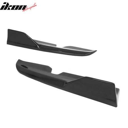 For 24-26 Hyundai Elantra N Line Gloss Black IKON Rear Bumper Side Corner Aprons