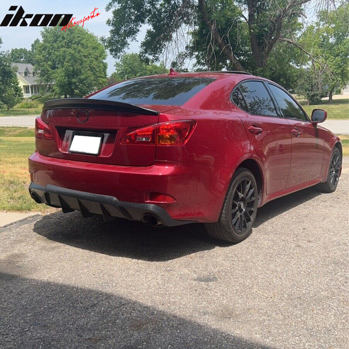 Fits 06-13 Lexus IS250 IS350 DMR Style Rear Bumper Lip Diffuser Body Kit - PP