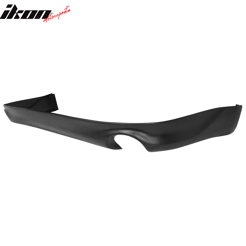 Rear Bumper Lip Compatible With 2006-2012 Lexus IS250 IS350, PP Black Rear Lip Spoiler Splitter by IKON MOTORSPORTS