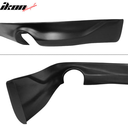 Fits 06-12 Lexus IS250 IS350 4Dr OE Style Rear Bumper Lip Matte Black - PP