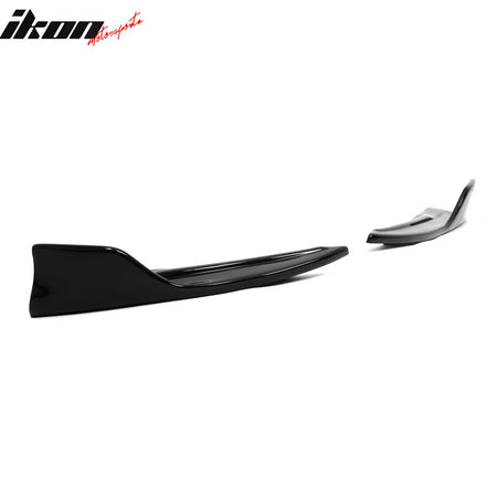 For 17-20 Lexus IS Artisan Style Front Lip& Rear Aprons& Side Skirts Gloss Black