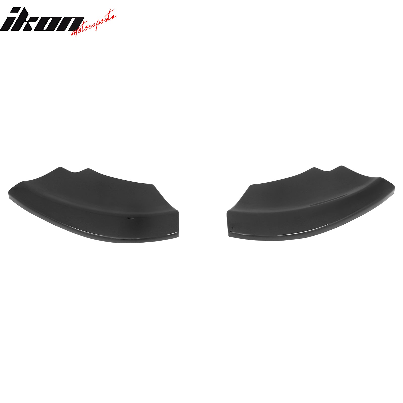 Fits 17-20 Mini Cooper Countryman Gloss Black MX Rear Bumper Side Corner Aprons