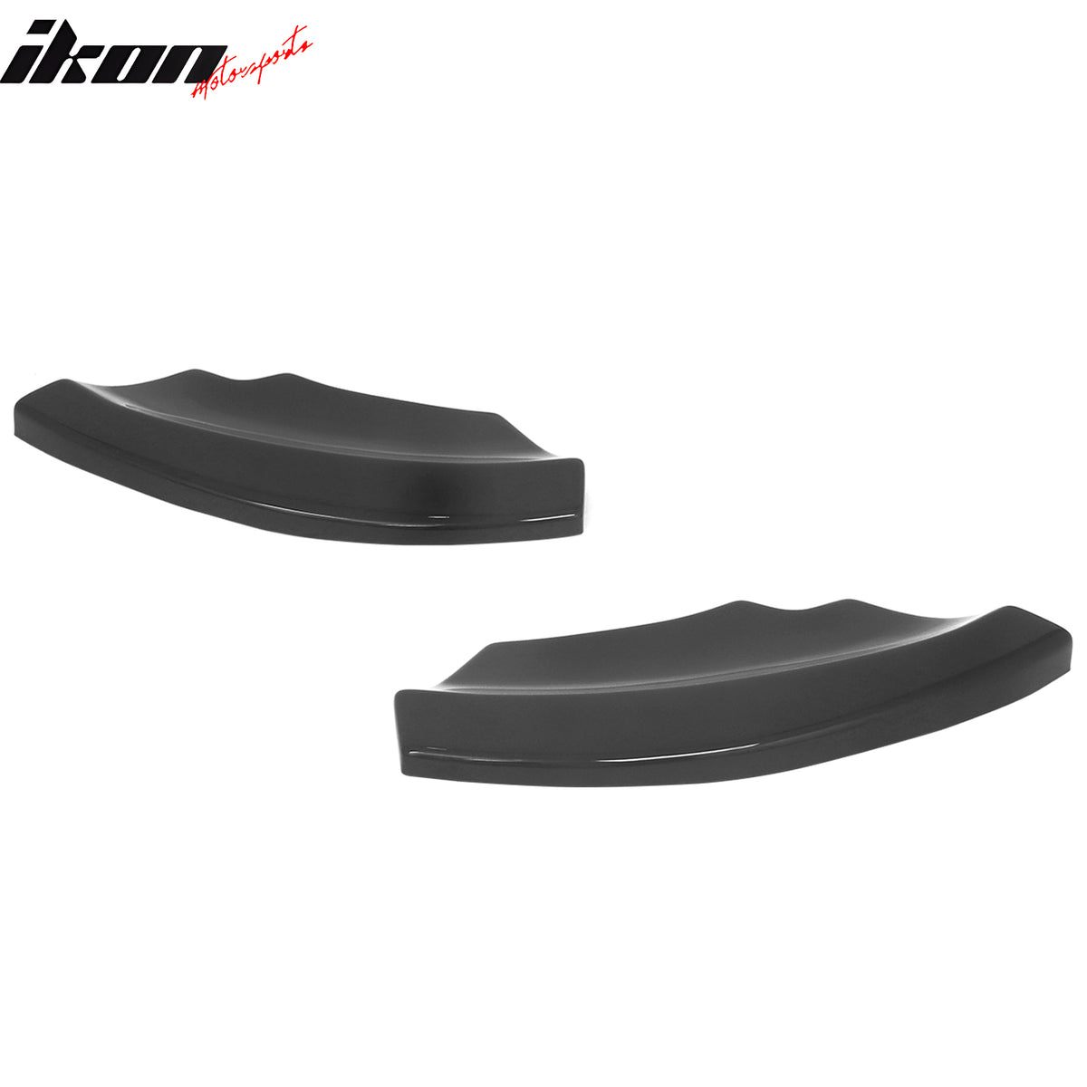Fits 17-20 Mini Cooper Countryman Gloss Black MX Rear Bumper Side Corner Aprons