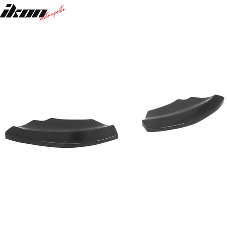 Fits 17-20 Mini Cooper Countryman Gloss Black MX Rear Bumper Side Corner Aprons