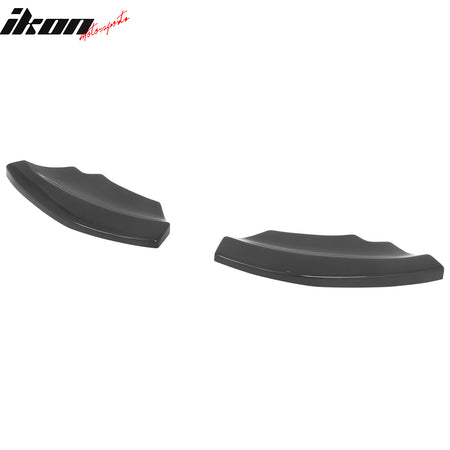 Fits 17-20 Mini Cooper Countryman Gloss Black MX Rear Bumper Side Corner Aprons