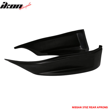 Fits 09-20 Nissan 370Z SS Style Rear Aprons Spat Rear Bumper Lip - PU