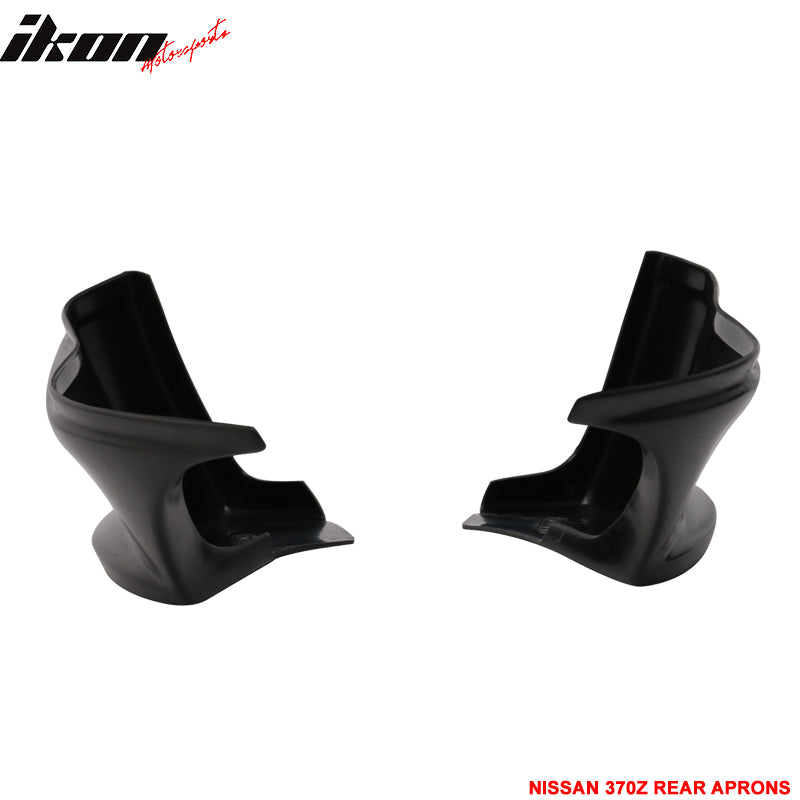 Fits 09-20 Nissan 370Z SS Style Rear Aprons Spat Rear Bumper Lip - PU
