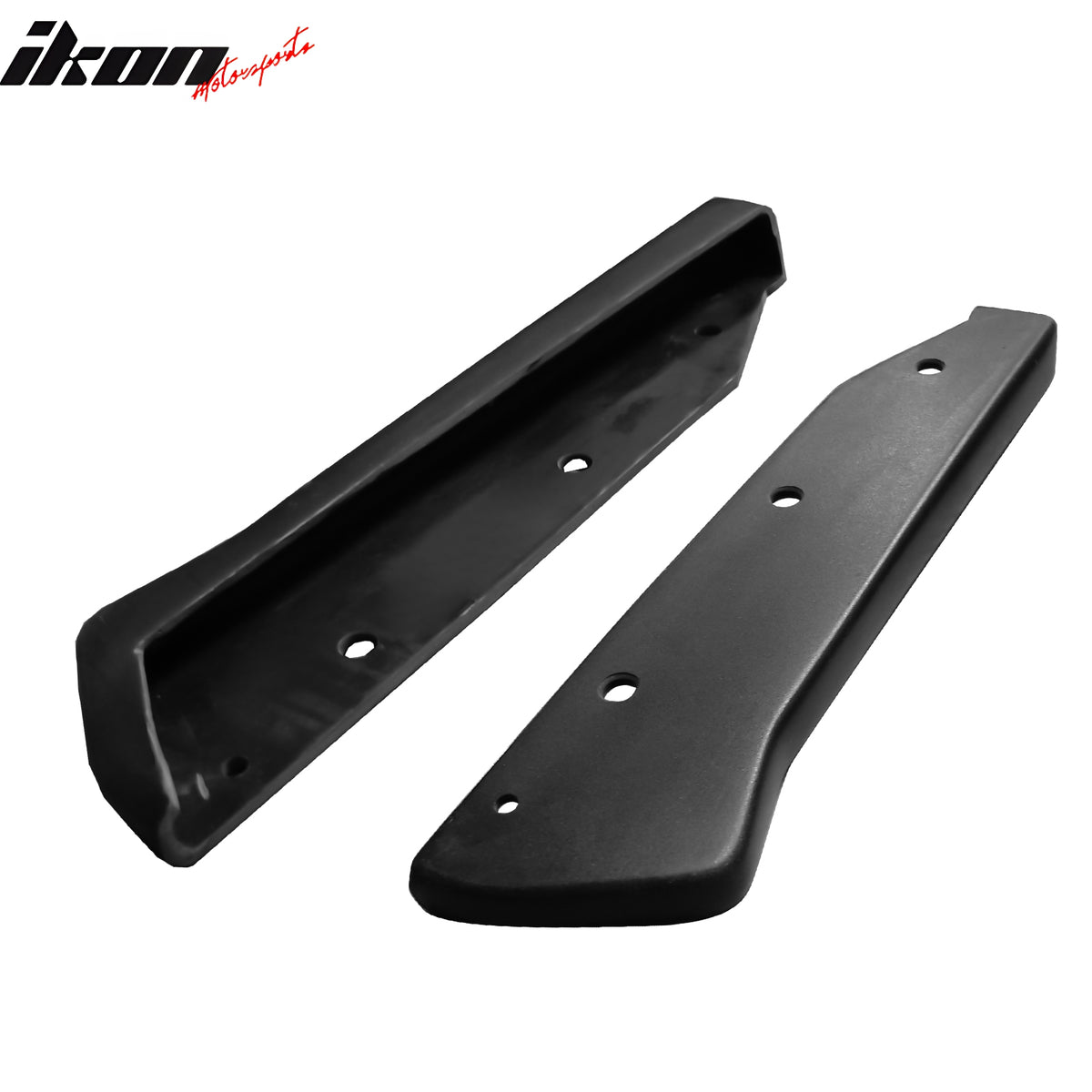 Fits 00-03 Honda S2000 AP1 CS Style Rear Bumper Lip Corner Apron Black PU - 2PCS