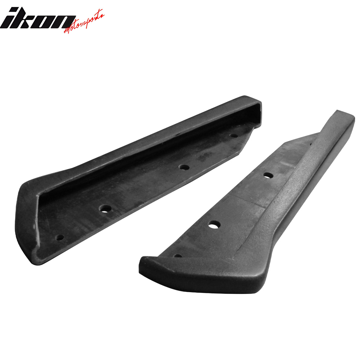 Fits 04-09 Honda S2000 AP2 CS Style Rear Bumper Lip Corner Apron Black PU - 2PCS