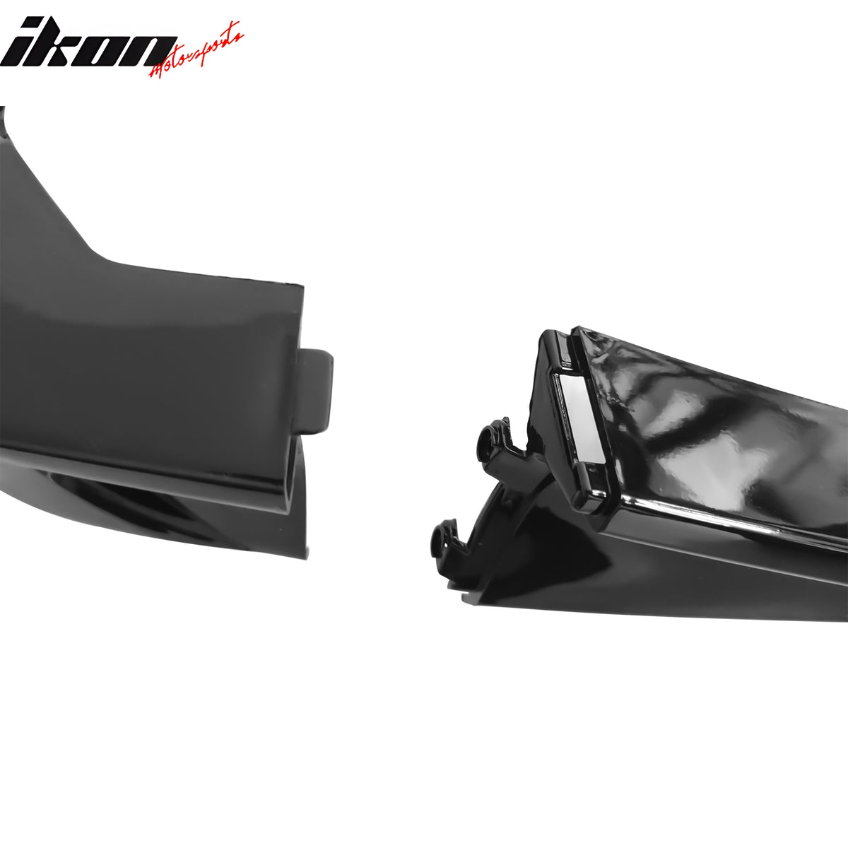 Fits 18-24 Toyota Camry LE XLE Rear Diffuser Lip W/LED Light Lamp - Gloss Black
